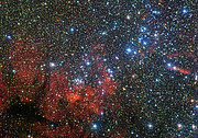 Il colorato ammasso stellare NGC 3590