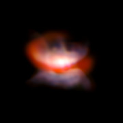 Imagem VLT/SPHERE e NACO da estrela L2 Puppis e seus arredores
