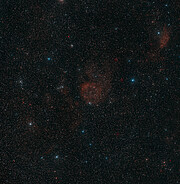 O céu em torno da nebulosa Sh2-284