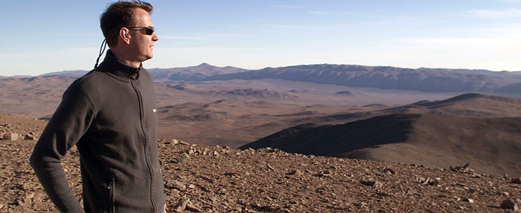 Joe Liske in the Atacama Desert
