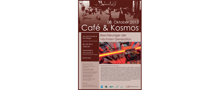 Poster zu Café & Kosmos am 8. Oktober 2013