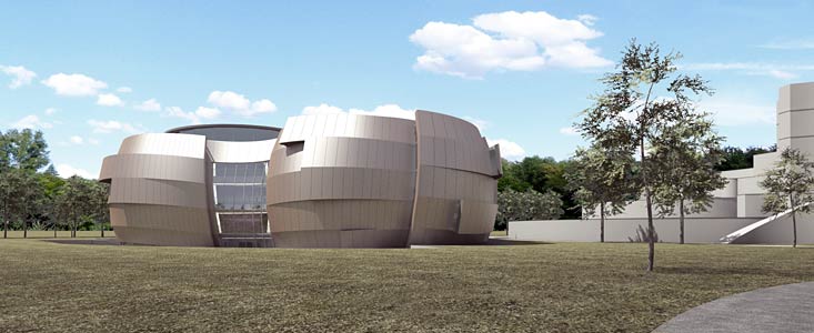 El nuevo planetario y centro de exposiciones en la sede central de ESO