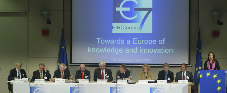 EIROforum paper on science policy presentation