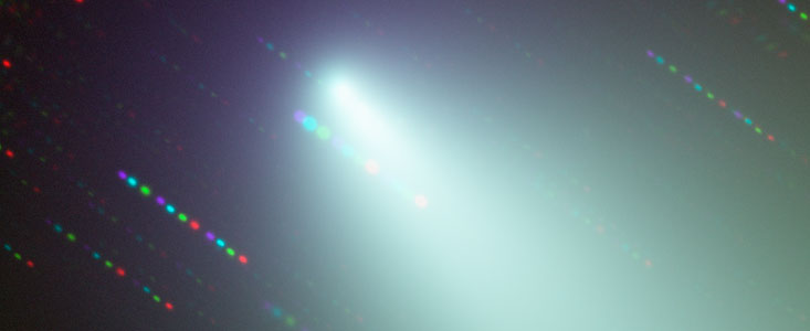 Fragmento B del cometa Schwassmann-Wachmann 3