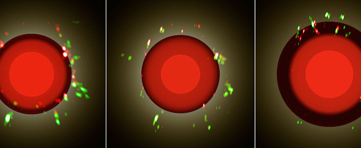 Evolución de S Orionis (estrella tipo Mira)