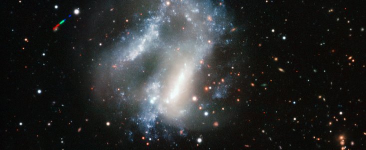 Un Curioso Par de Galaxias