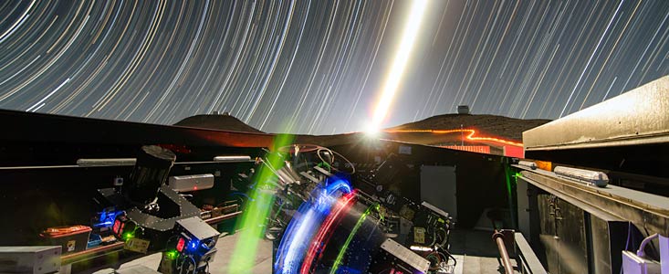 Next-Generation Transit Suvey teleskoperne på Paranal