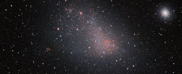 Malý Magellanův oblak pohledem teleskopu VISTA