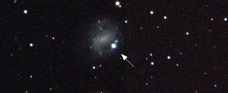 A strange Supernova with a gamma-ray burst