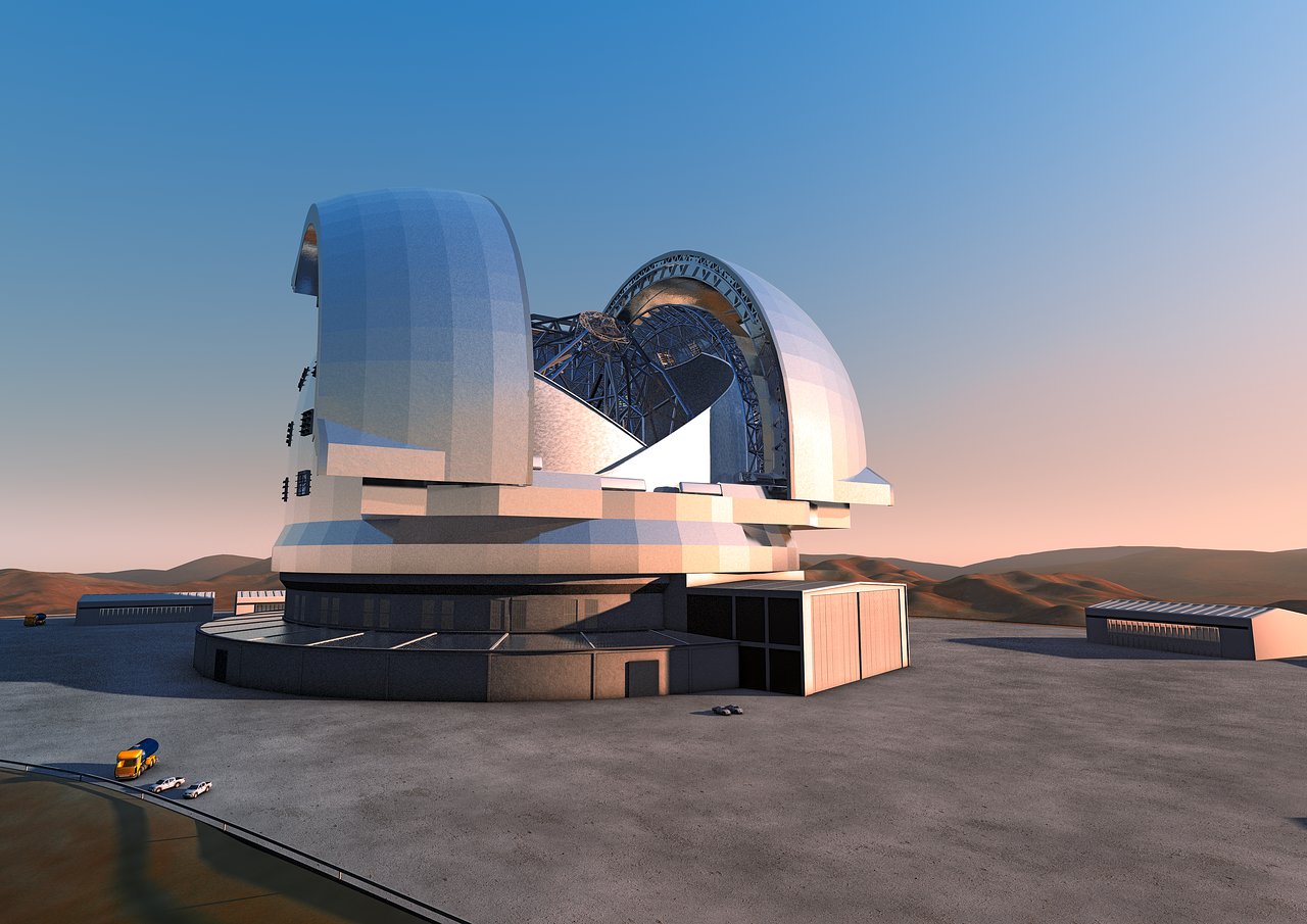 European Extremely Large Telescope. Courtesy ESO.