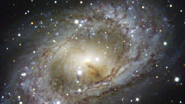 NGC6300 galaksen fotiograferet med det danske NTT teleskop