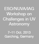 ESO/NUVA/IAG Workshop on Challenges in UV Astronomy