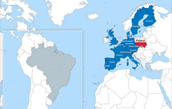 A Polónia ratifica adesão ao ESO