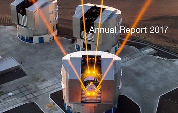 O Relatório Anual do ESO de 2017 já se encontra disponível