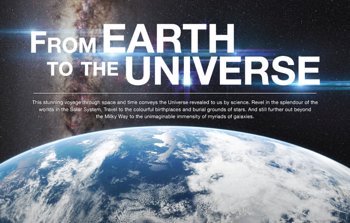 ESO y el Planetario de Santiago estrenan en Chile “De la Tierra al Universo”