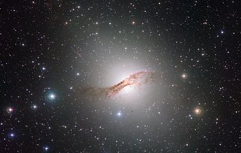 Mounted image 178: A deep look at the strange galaxy Centaurus A