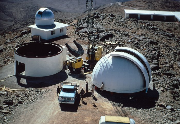 ESO 1-metre telescope dome