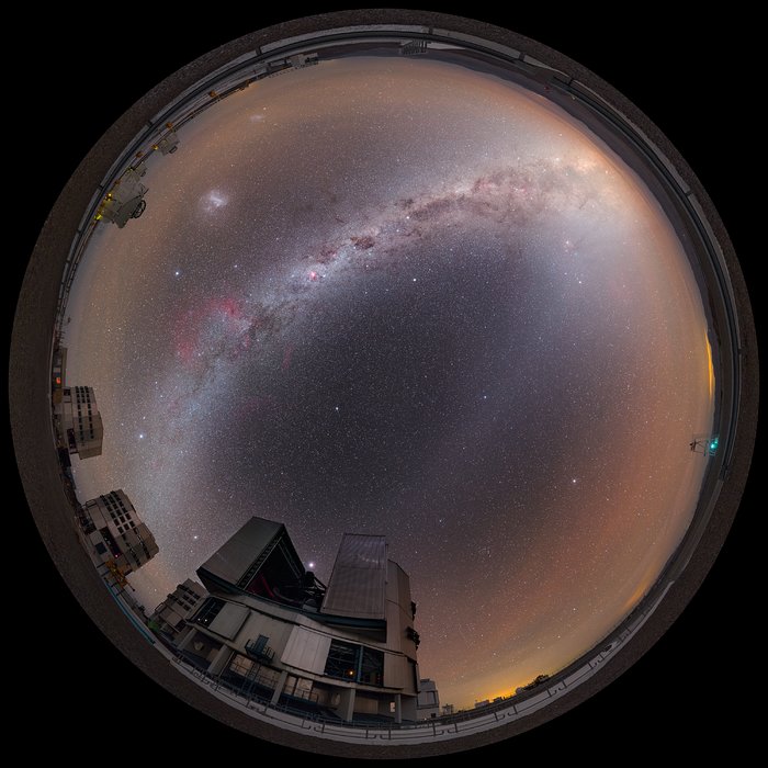 Night sky gems over the Very Large Telescope