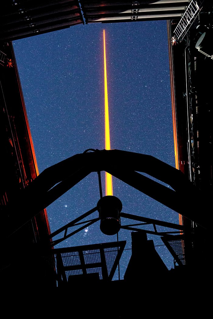The Laser Guide Star of Paranal in operation