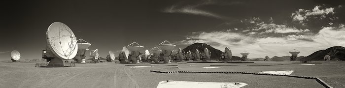 Panoramic view of ALMA Observatory