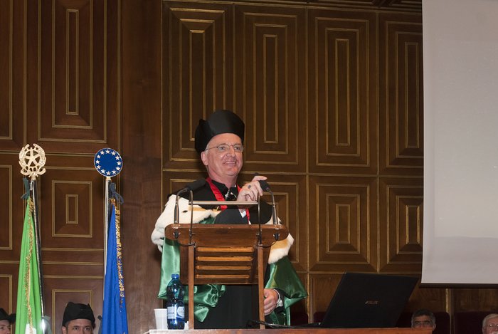Tim de Zeeuw receives honorary degree from University of Padova