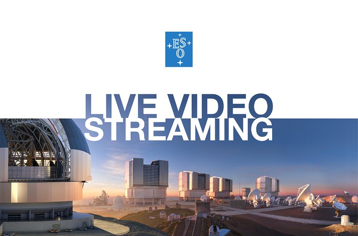 Videos de ESO en vivo vía streaming