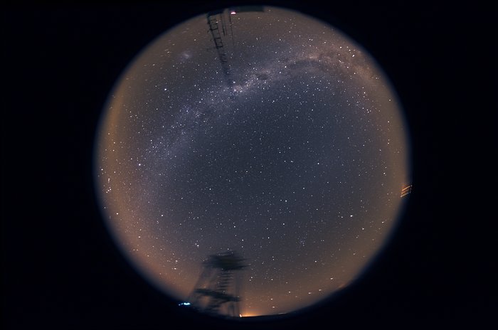 360° night sky over Cerro Armazones