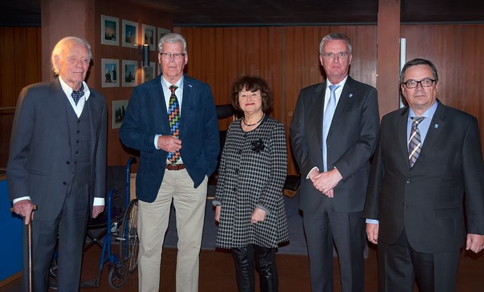 Past, present and future Directors General of ESO as of May 2017