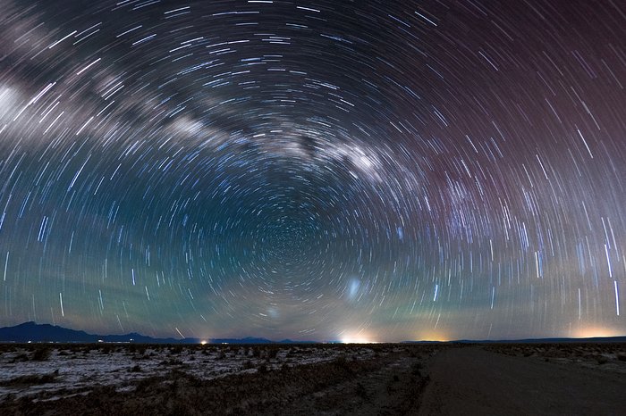 Atacama star trails