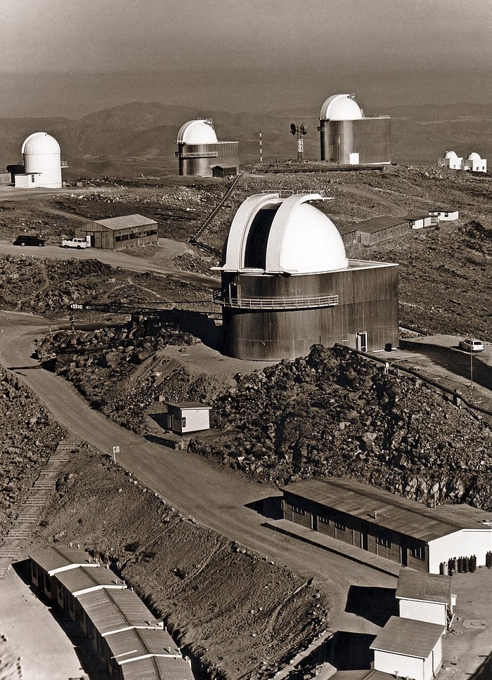 The La Silla Observatory in about 1976