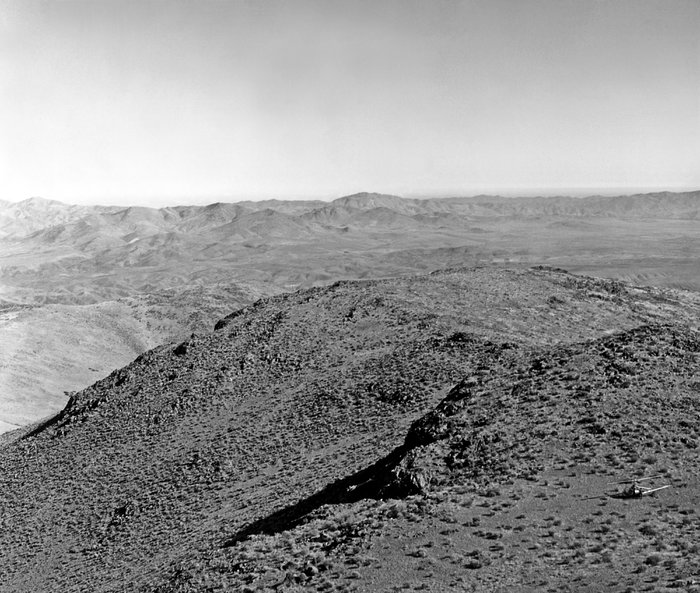 Přelet nad La Silla v roce 1964