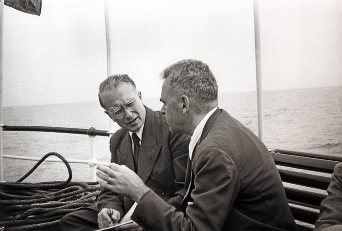 1953 participants of the Groningen conference aboard the MS Alkmaar