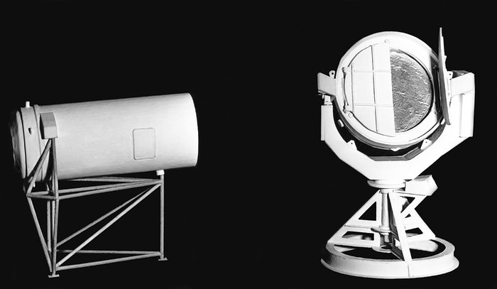 Model of the Coudé Auxiliary Telescope