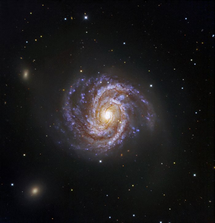 Messier 100 og supernova SN 2006X