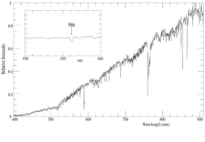 A VLT spectrum of EROS-BLG-2000-5