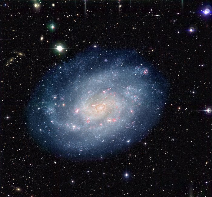 A galáxia em espiral NGC 300