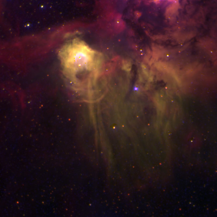 Close-up of N44C in the LMC