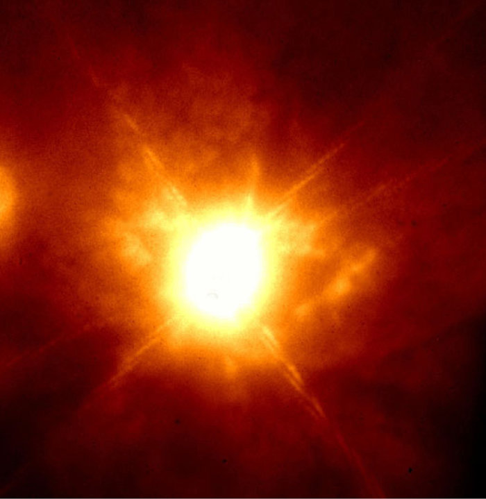 K-band image of the unstable star Eta Carinae