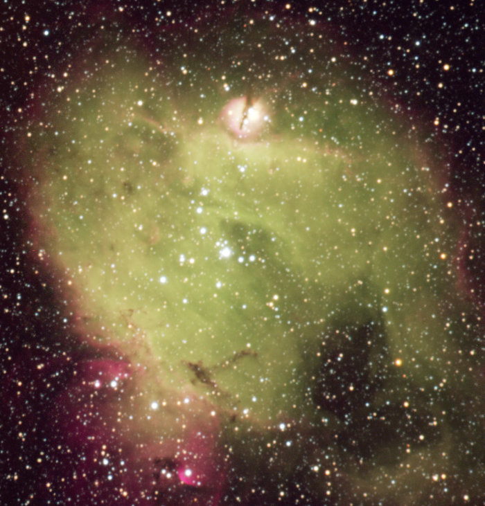Obszar HII Region N214C w Wielkim Obłoku Magellana