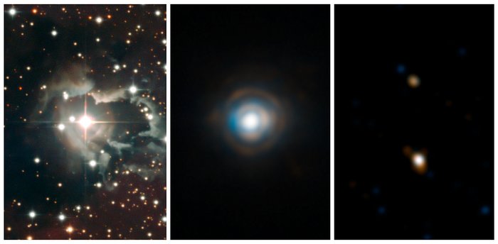 Acercamiento compuesto a la estrella doble HD 87643