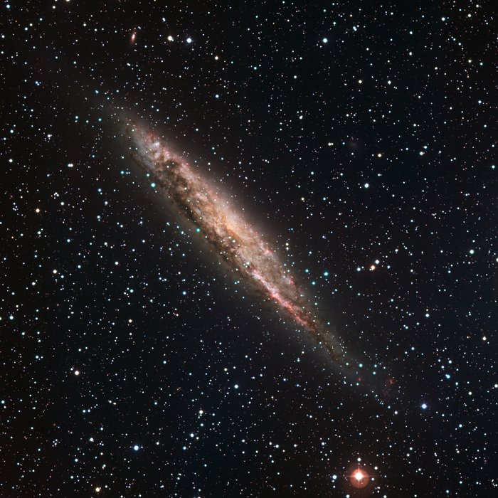 Spirální galaxie NGC 4945