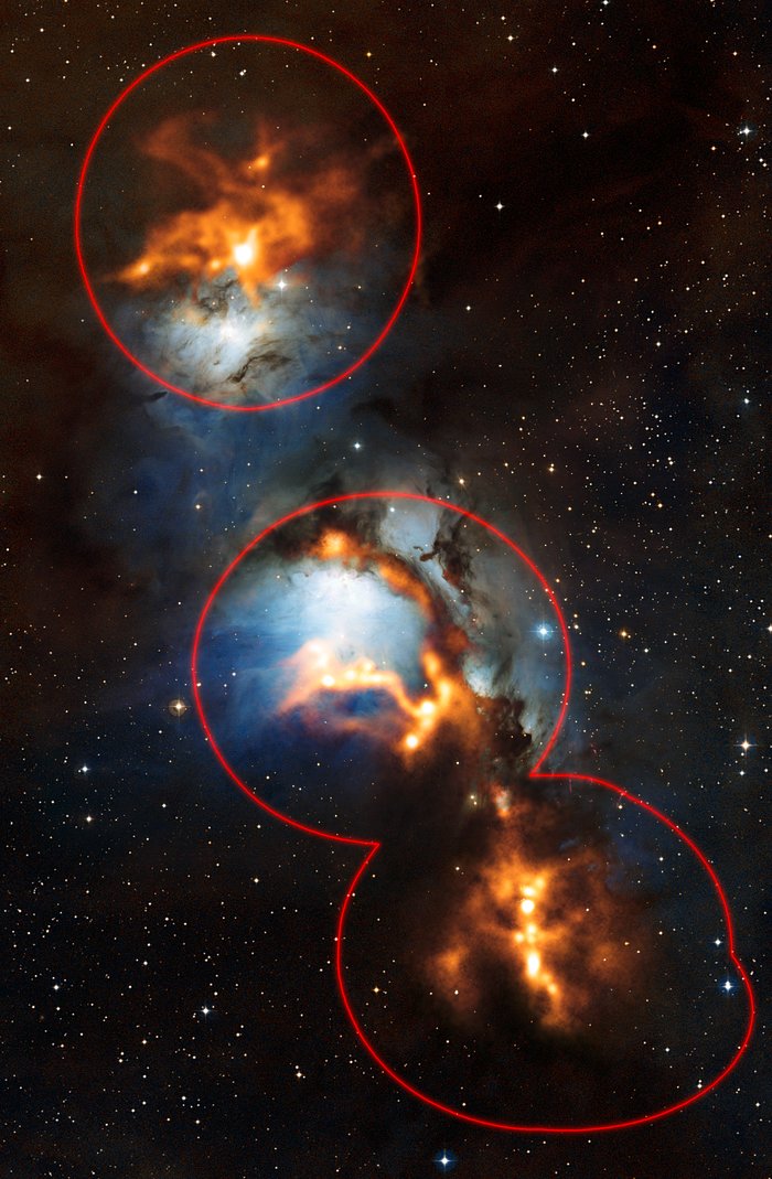 Et kig på støv nær Orions bælte (datadækning)