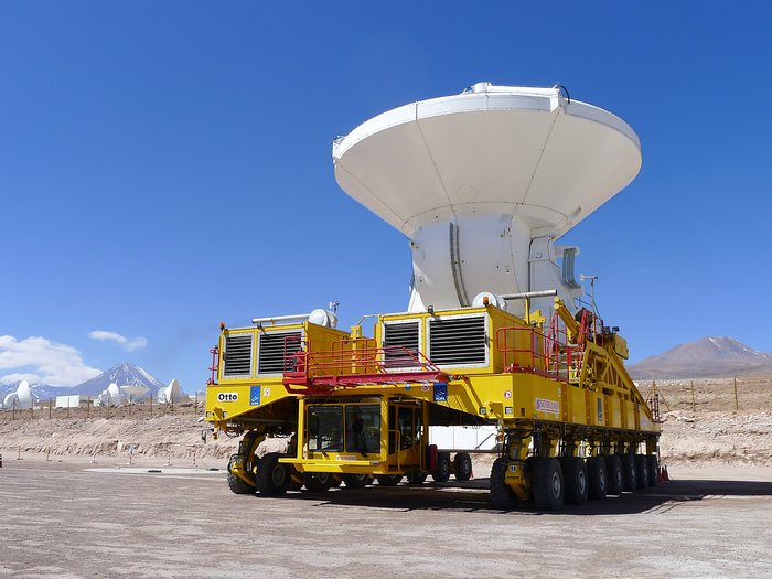 The final ALMA antenna is handed over to the observatory