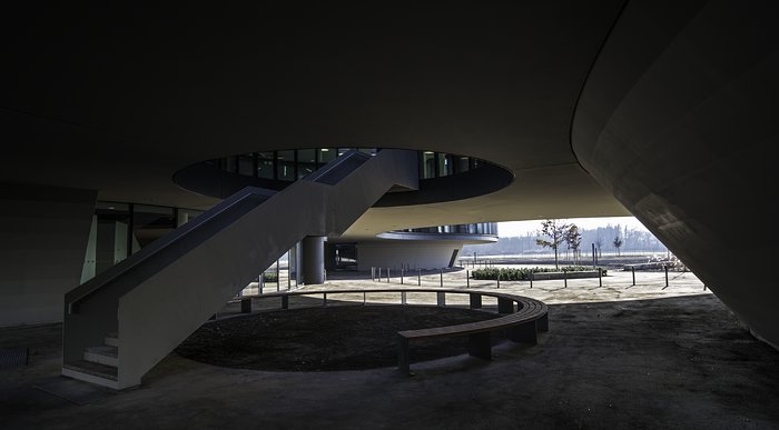A view of the ESO Headquarters Extension