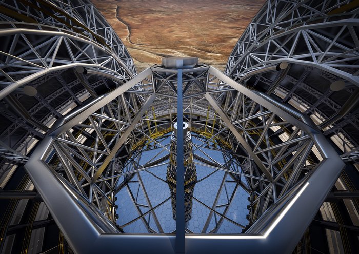ESO podpisało największy w historii astronomii naziemnej kontrakt na kopułę i główną strukturę teleskopu E-ELT