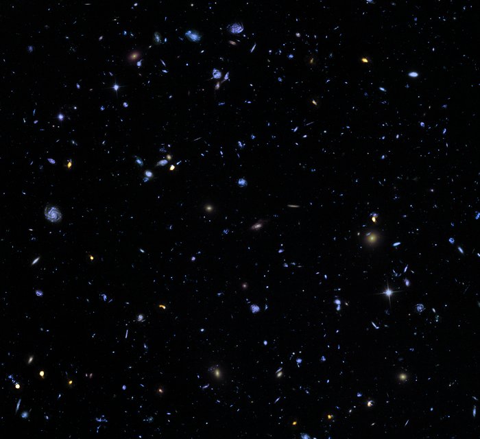 O Campo Extremamente Profundo do Hubble
