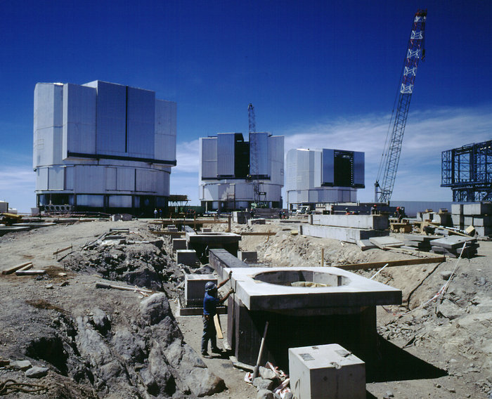 Construction at Paranal Observatory