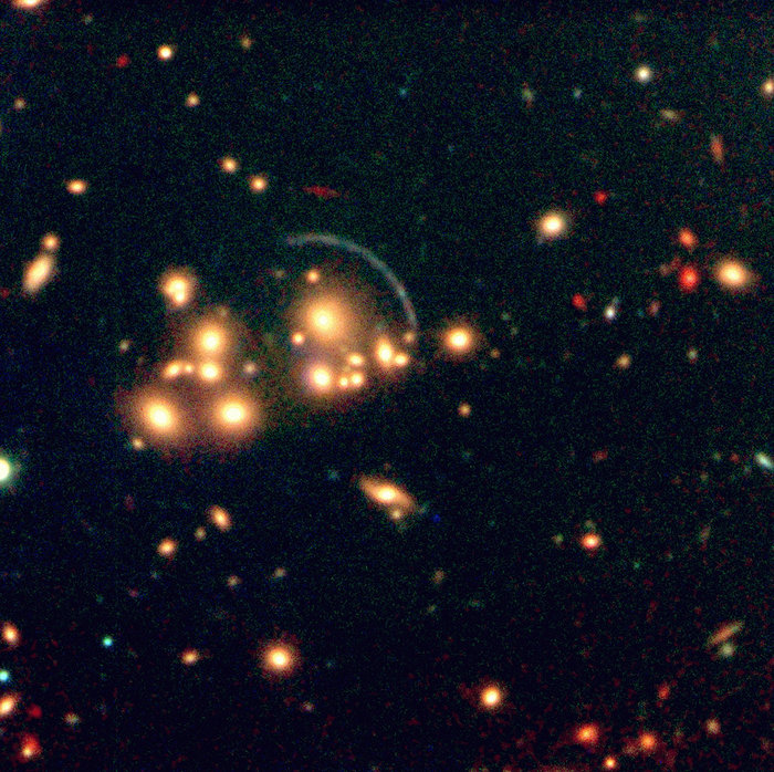 Galaxy cluster CL2244-02 with gravitational arcs