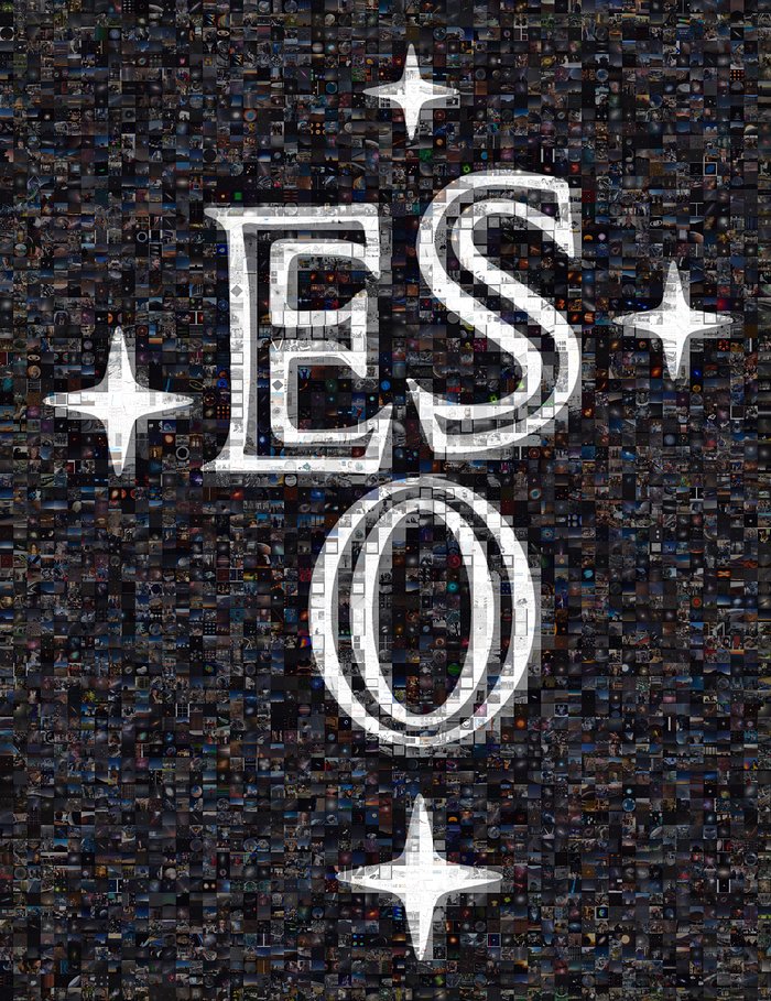 ESO logo mosaic