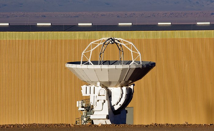 ALMA antenna at OSF